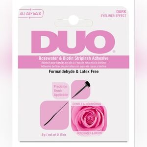 Ardell DUO Rosewater Striplash, Dark Eyeliner Effect